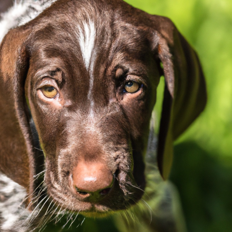 German Shorthaired Pointer with clean ears