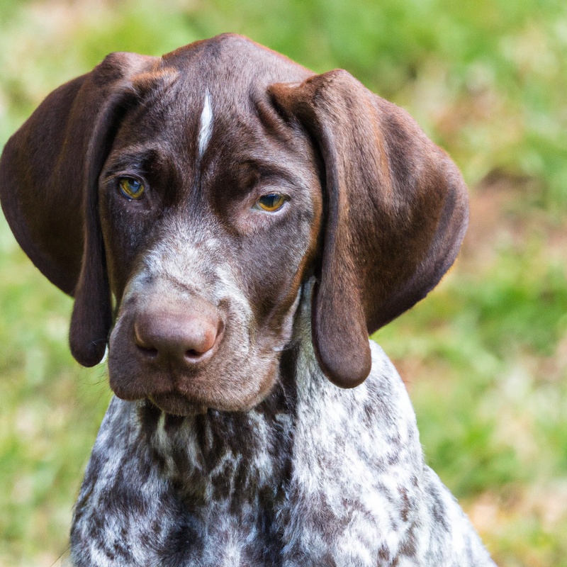 German Shorthaired Pointer with dental pain