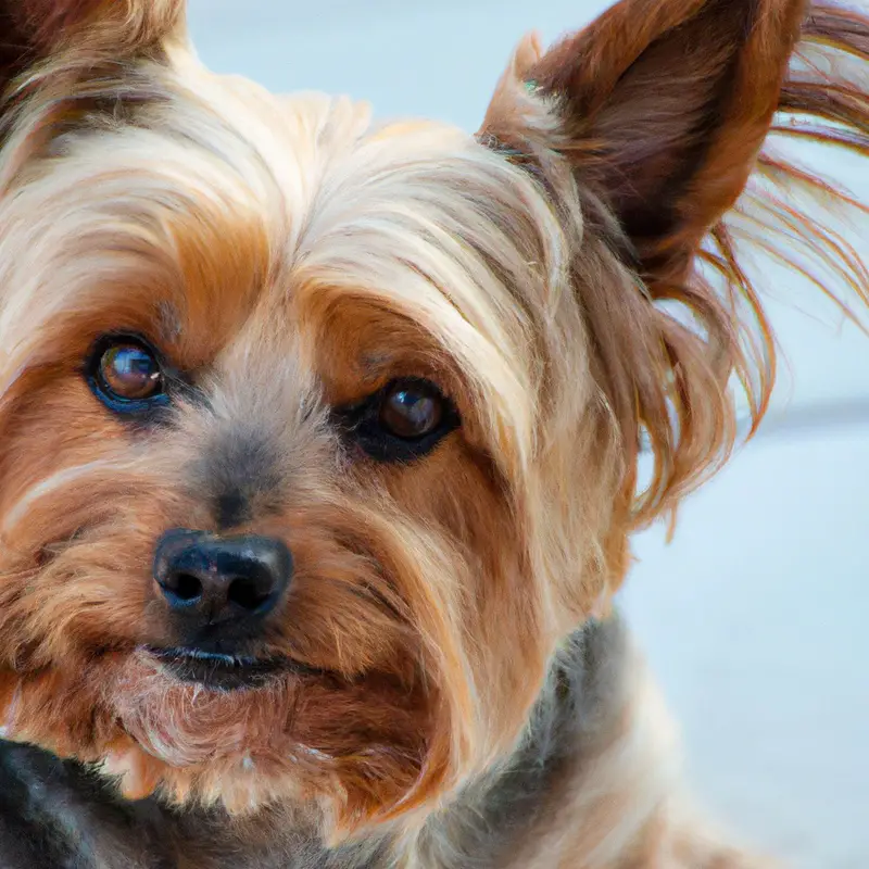 Groomed Yorkshire Terrier