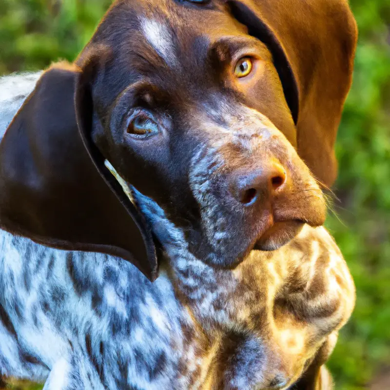 Healthy GSP on grass