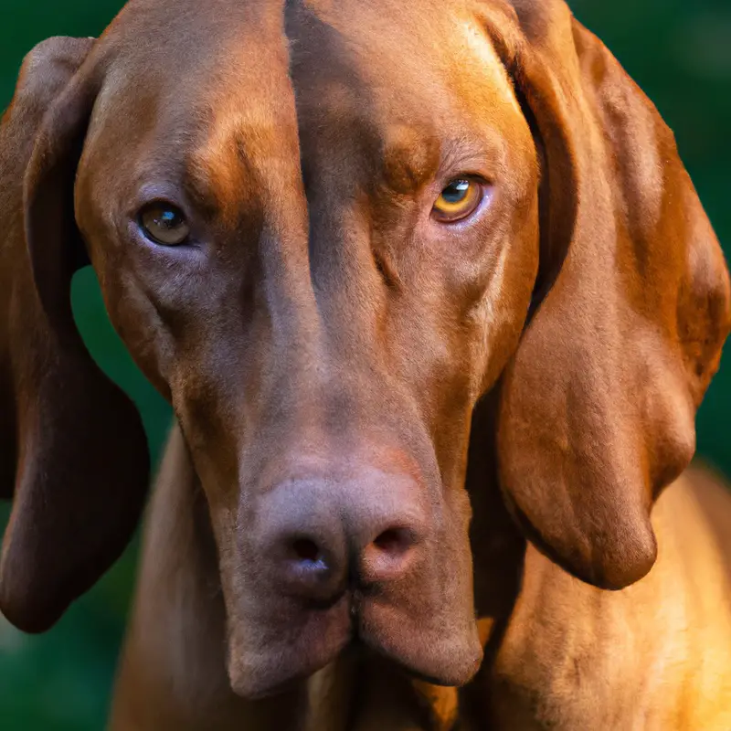 Healthy Vizsla Dog