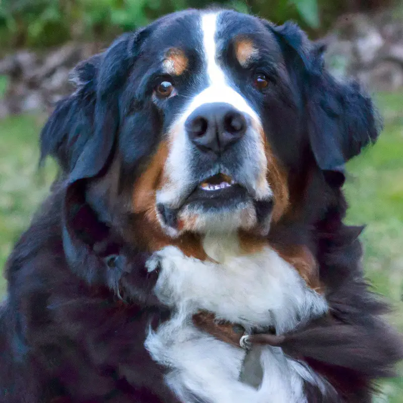 Leash training Bernese Mountain Dog