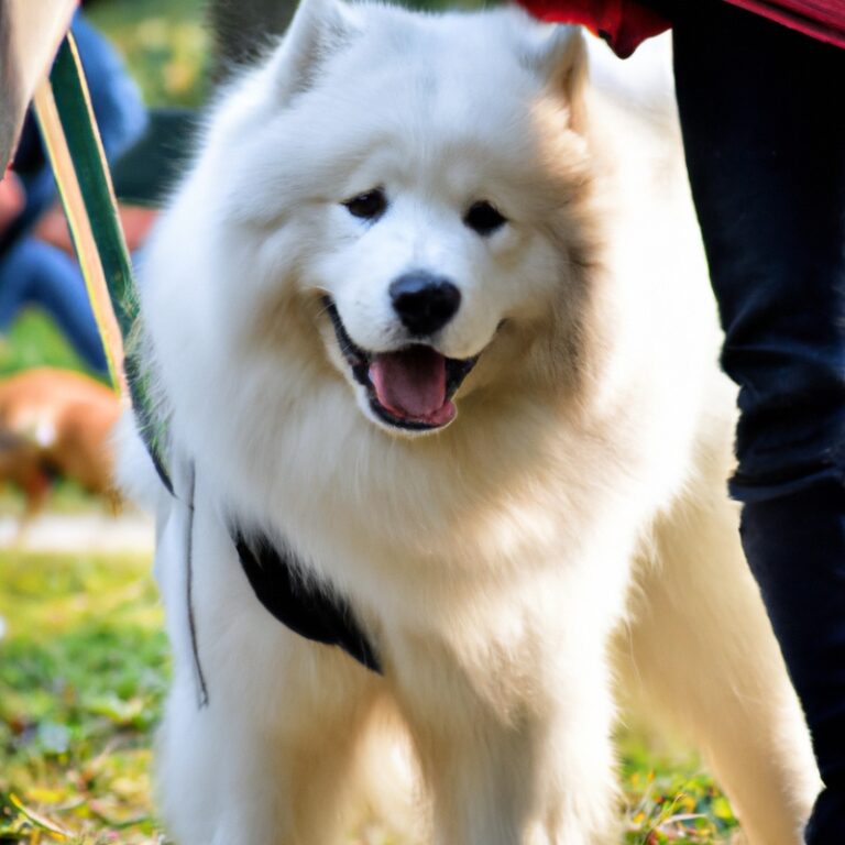 Can Samoyeds Be Leash Trained Easily?