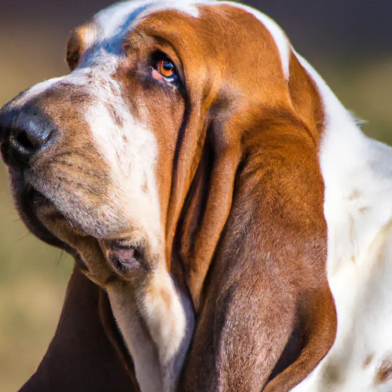 Sad Basset Hound.