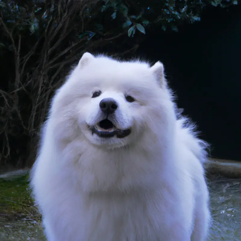 Samoyed training: Obedience champs.