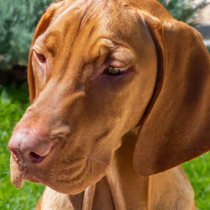 Supportive Vizslas