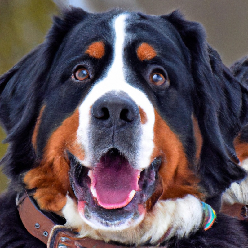 Therapy Dog Bernese Mountain