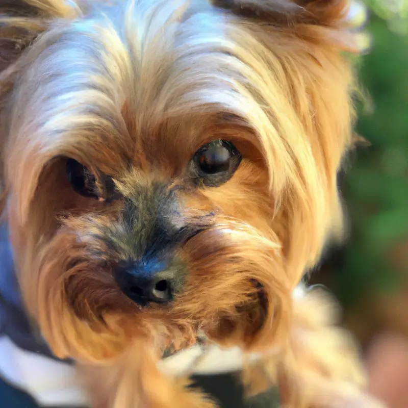 Training Yorkshire Terrier puppy