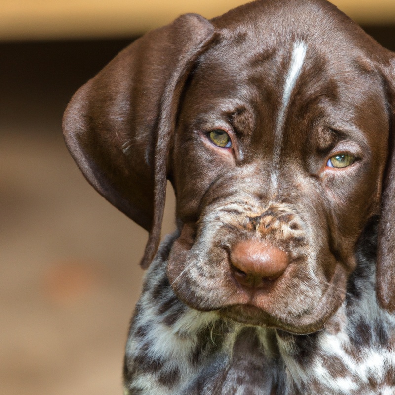 Unhappy German Shorthaired Pointer
