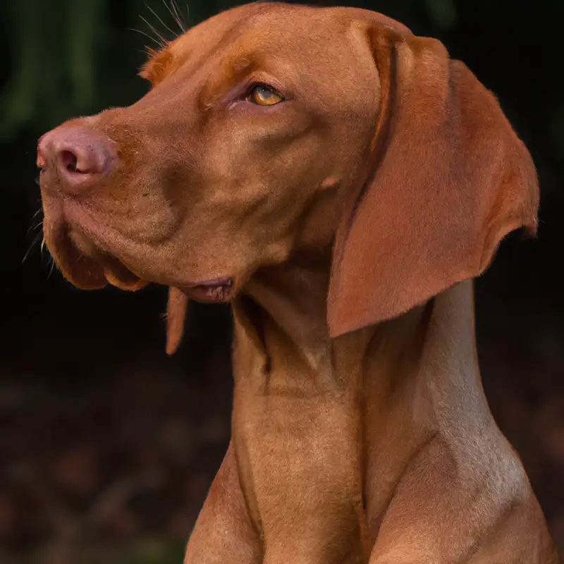 Vizsla digging deterrent.