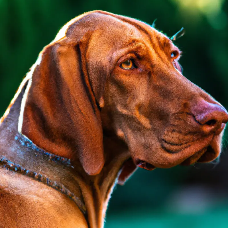 Vizsla food thief