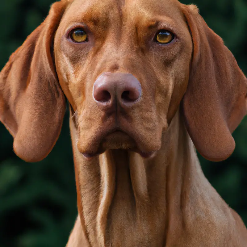 Vizsla mouthing training