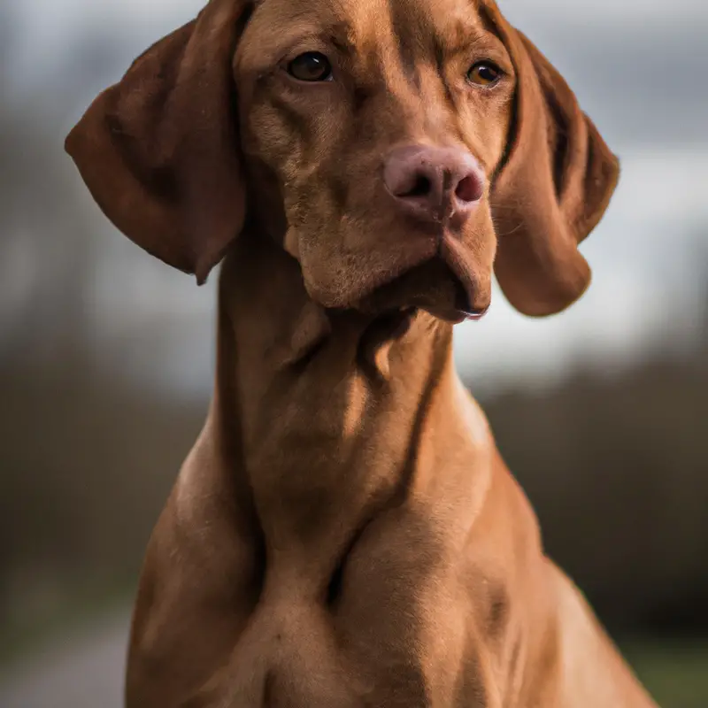 Vizsla mouthing training