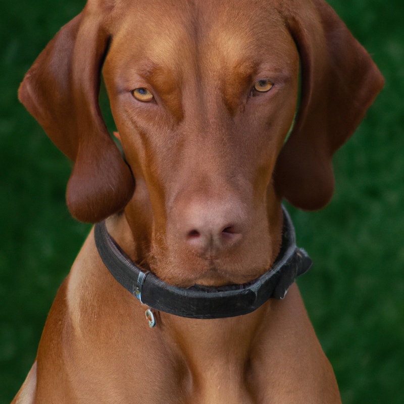 Vizslas Coat Colors & Patterns: Examples include golden rust, solid brown, and brindle.