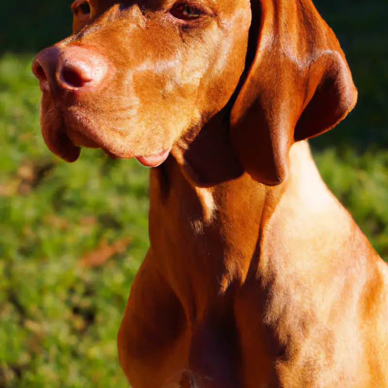 Vizslas in Booties