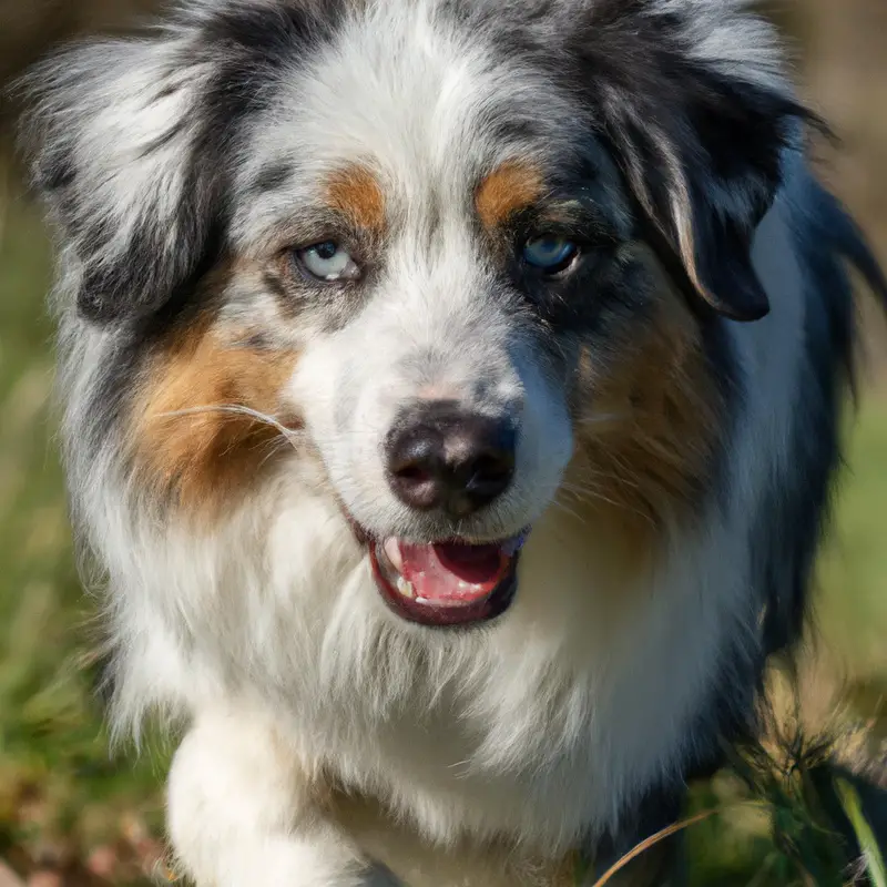 Well-kept Australian Shepherd.