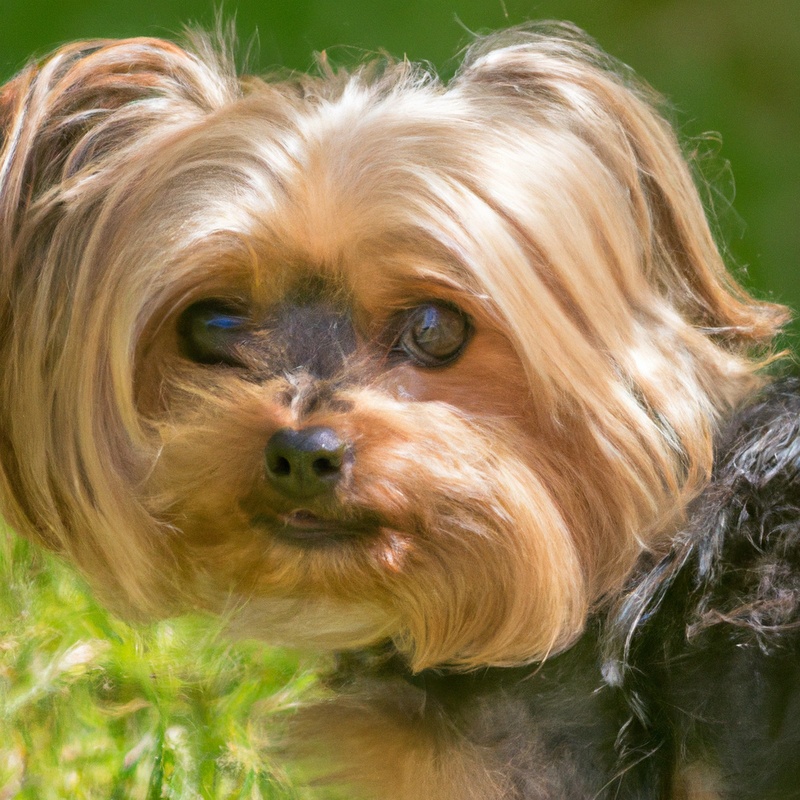 Yorkshire Terrier Playing