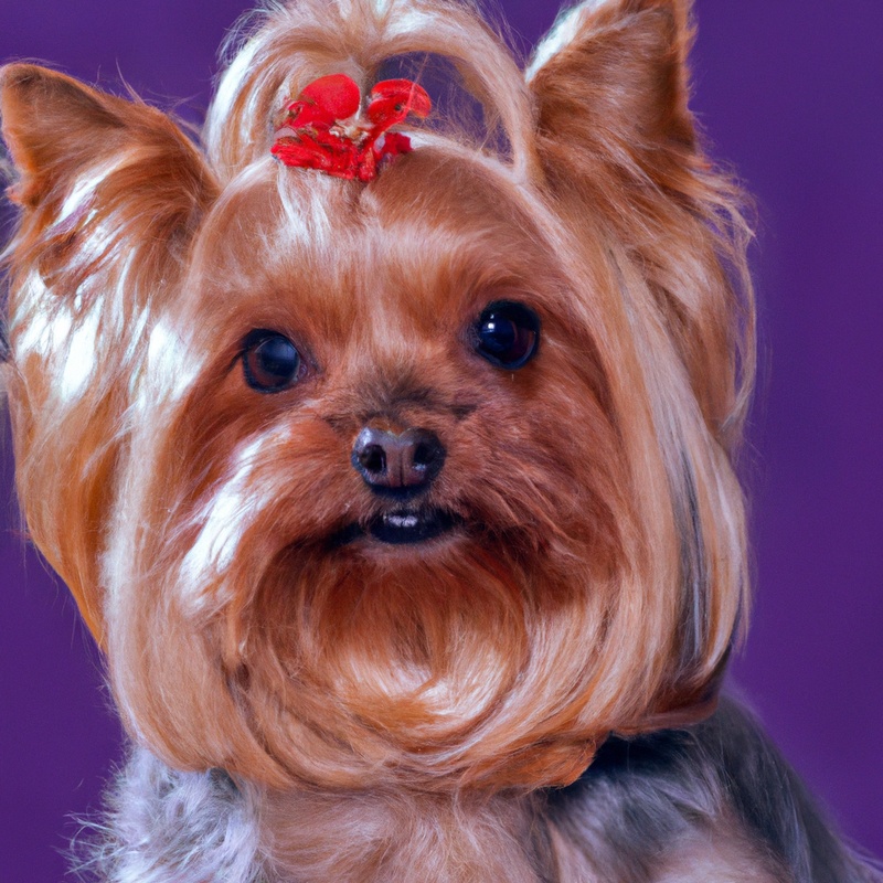 Yorkshire Terrier answering command