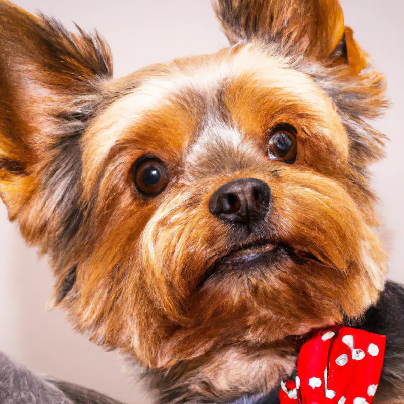 Yorkshire Terrier grooming brush.