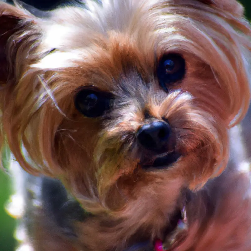 Yorkshire Terrier in Car