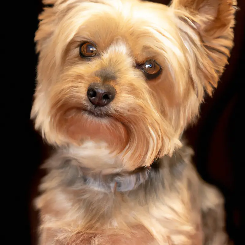 Yorkshire Terrier in Rally Obedience.