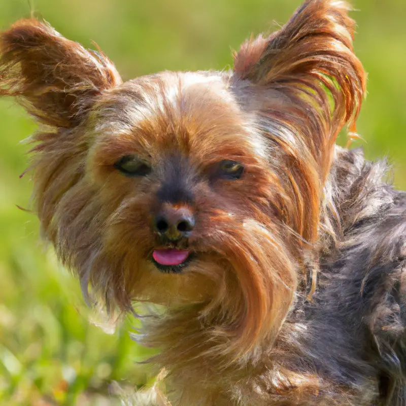 Yorkshire Terrier on Treadmill