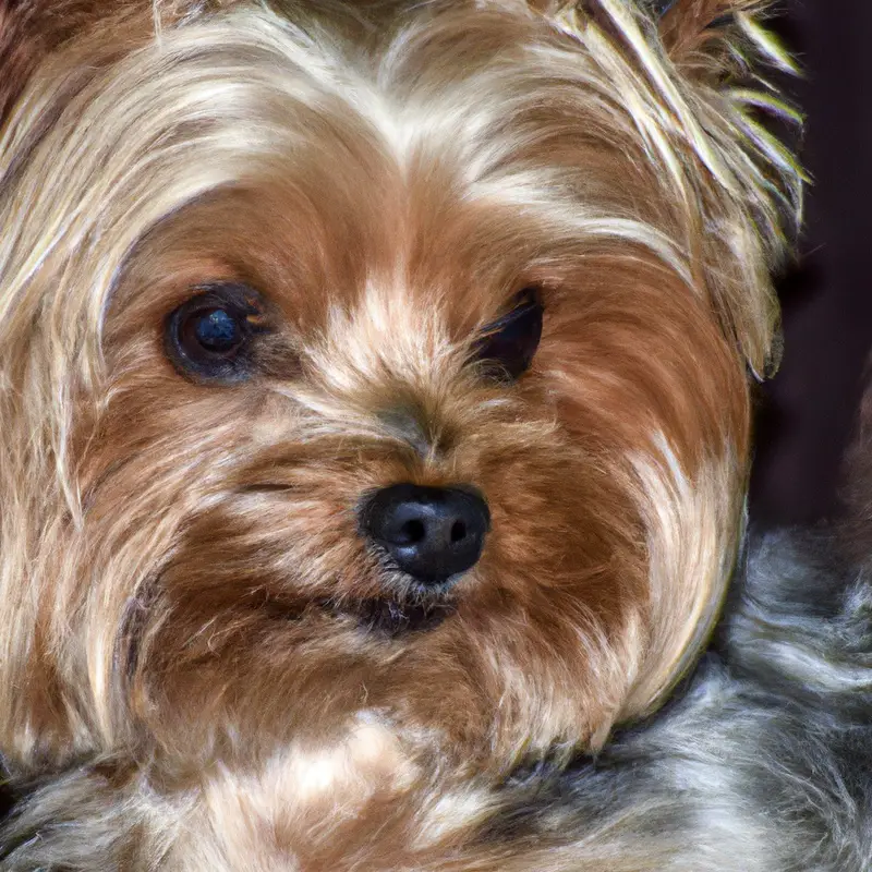 Yorkshire Terrier performing tricks