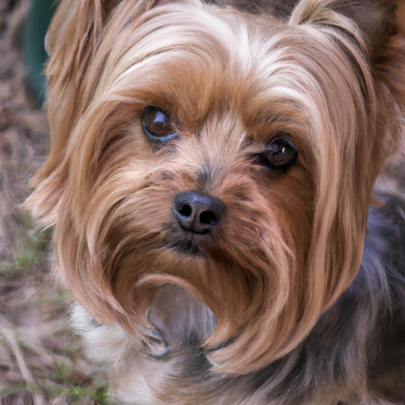 Yorkshire Terrier with clean eyes