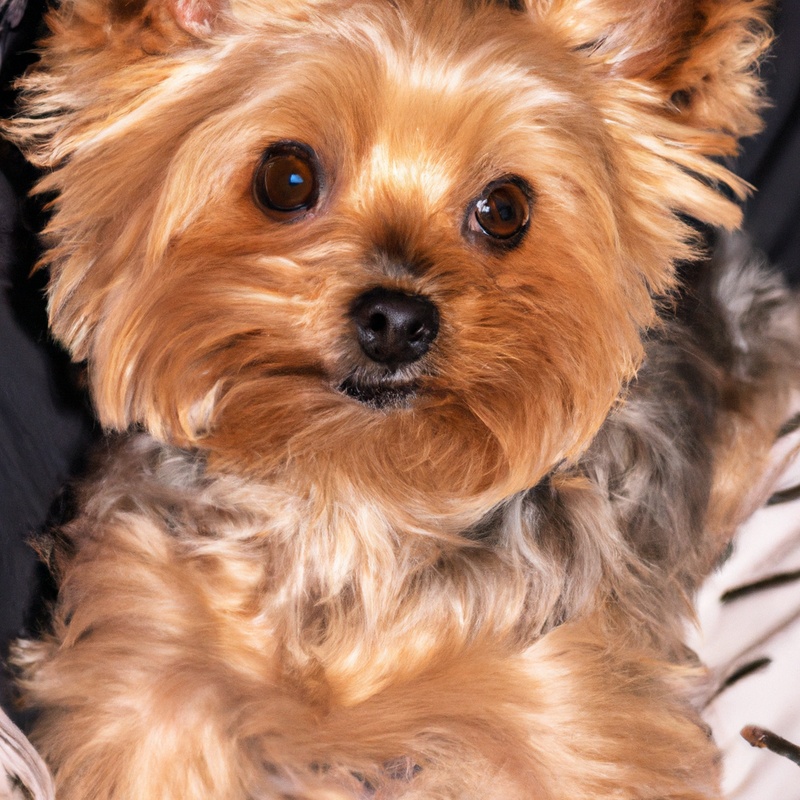 Yorkshire Terrier's grooming: chic and sleek.