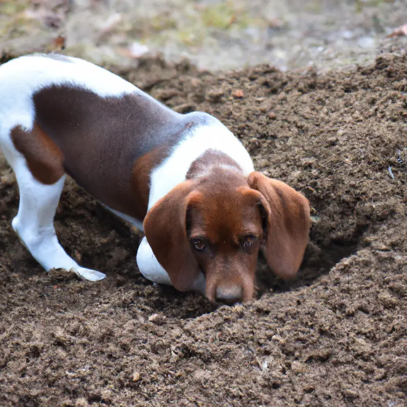 Curious Puppy Digs