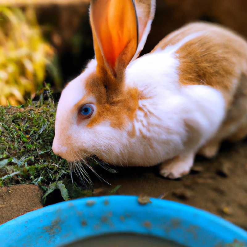 Cute bunny hopping.