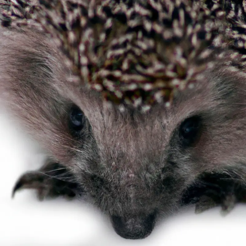 Cute spiky pet.