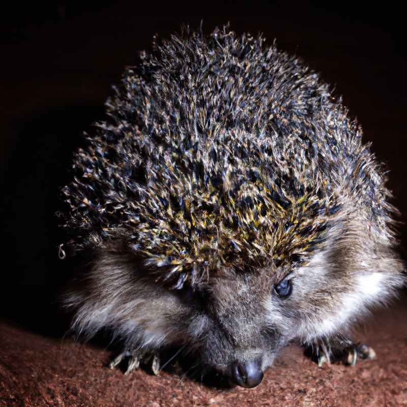 Hedgehog Sniffing Ground