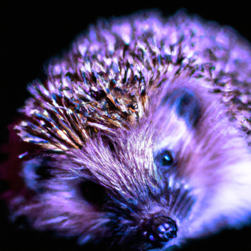Hedgehog feeder.