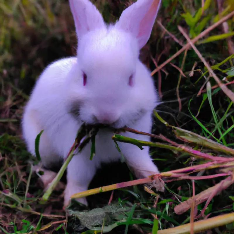 Playful bunny.