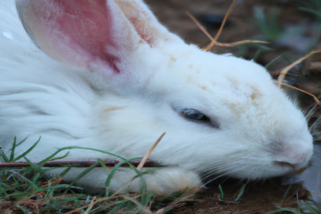 Rabbit-Damaged Lawn