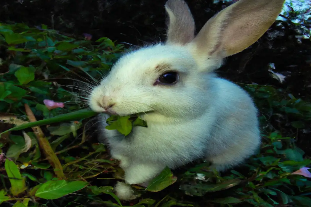 Rabbit-friendly cucumber snack
