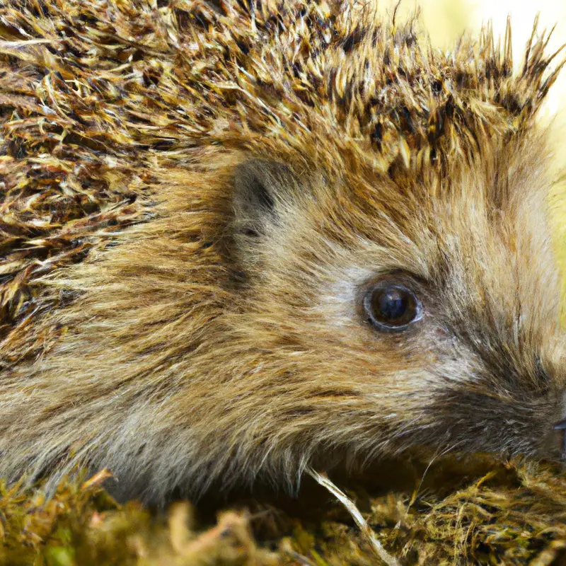 Spiky hedgehog.