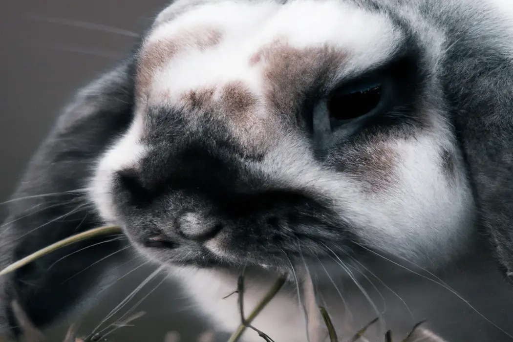 Wide-eyed rabbit.