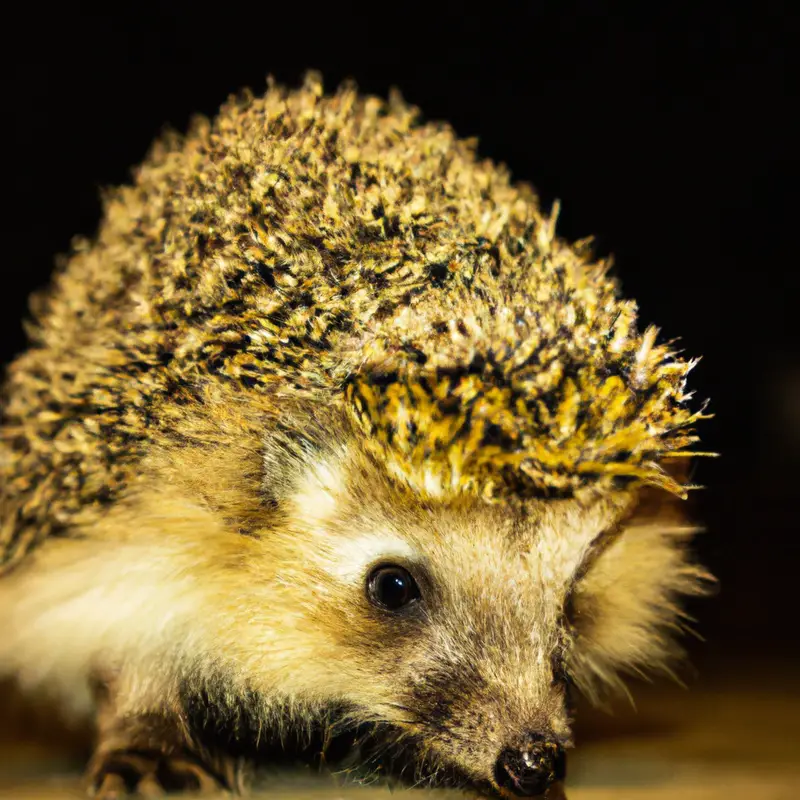 adorable hedgehog pet
