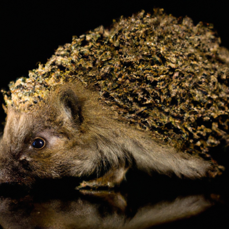 adorable hedgehog tunnel
