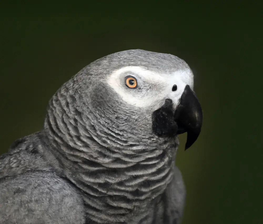 Africa Grey Parrot tool use