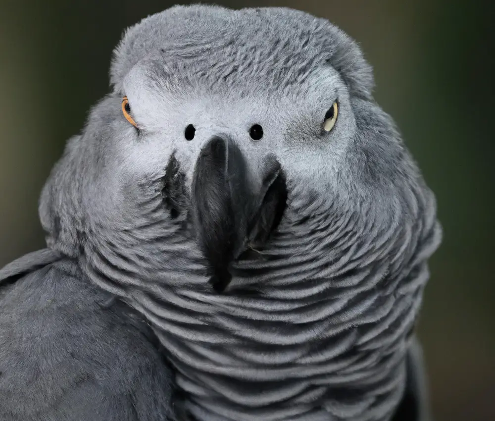 Wild African Grey Parrot