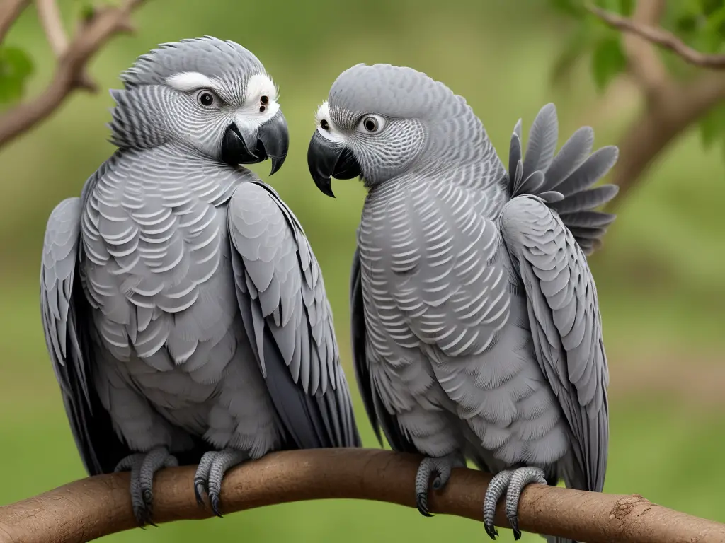 Curious Parrot Digging