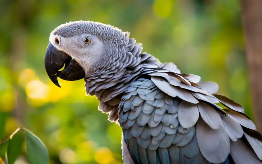 Male and Female Parrots