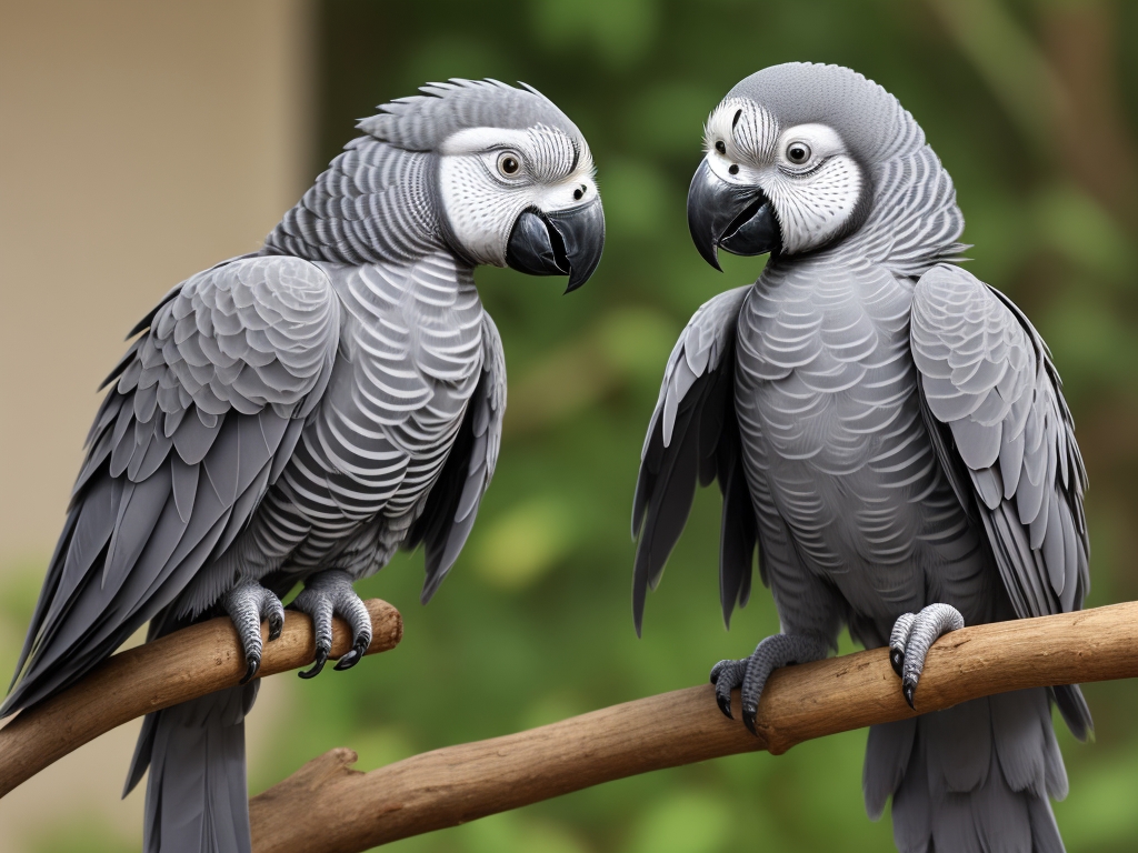 Parrot eating chicken.